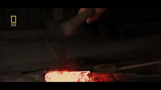 日本武士刀加钢工艺,钨钢做的日本武士刀