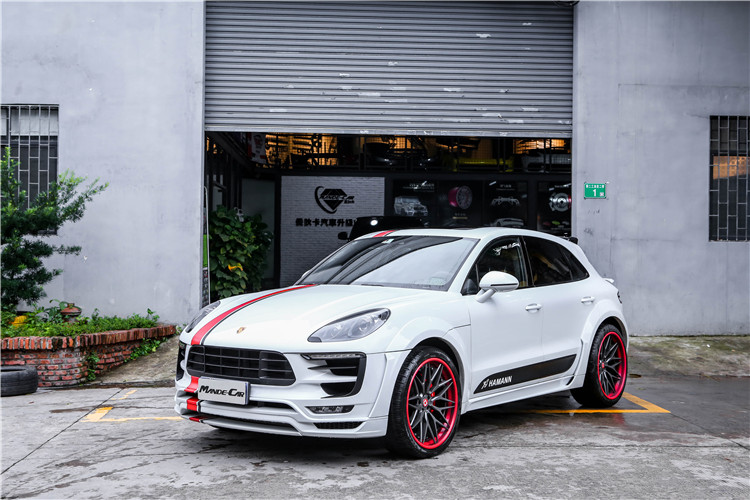 保时捷macan轮毂改装19寸,保时捷macan改装宽体大包围