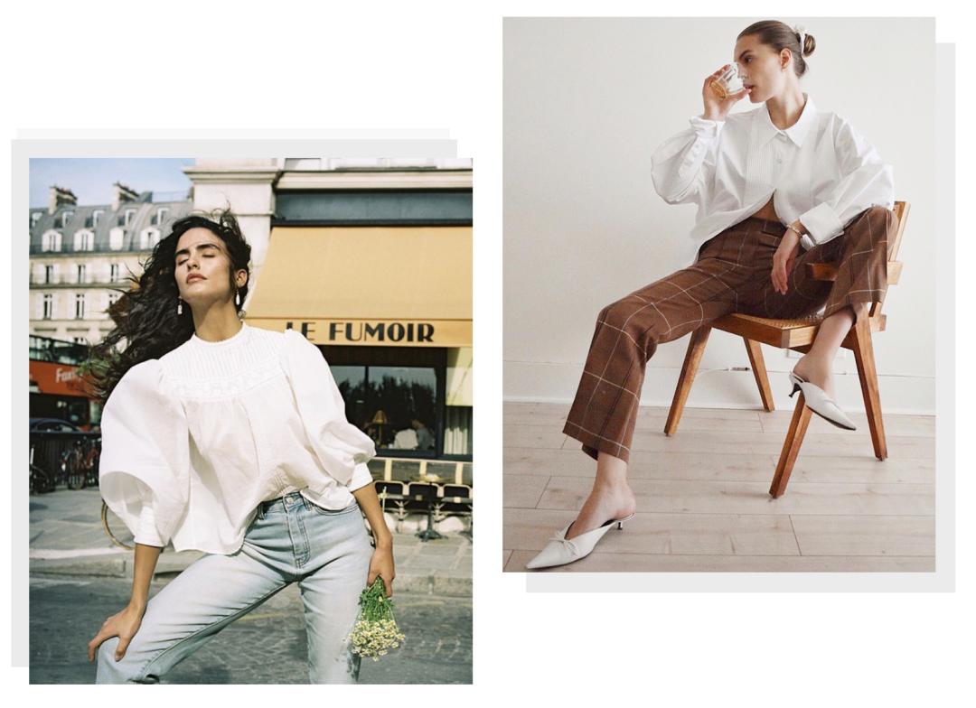 2020衬衫的五种潮搭你尝试过几种,女士真丝衬衫穿搭法2020