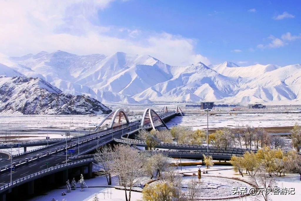 我竟然在*藏西**的冬天，竞遇到了如此多的仙境