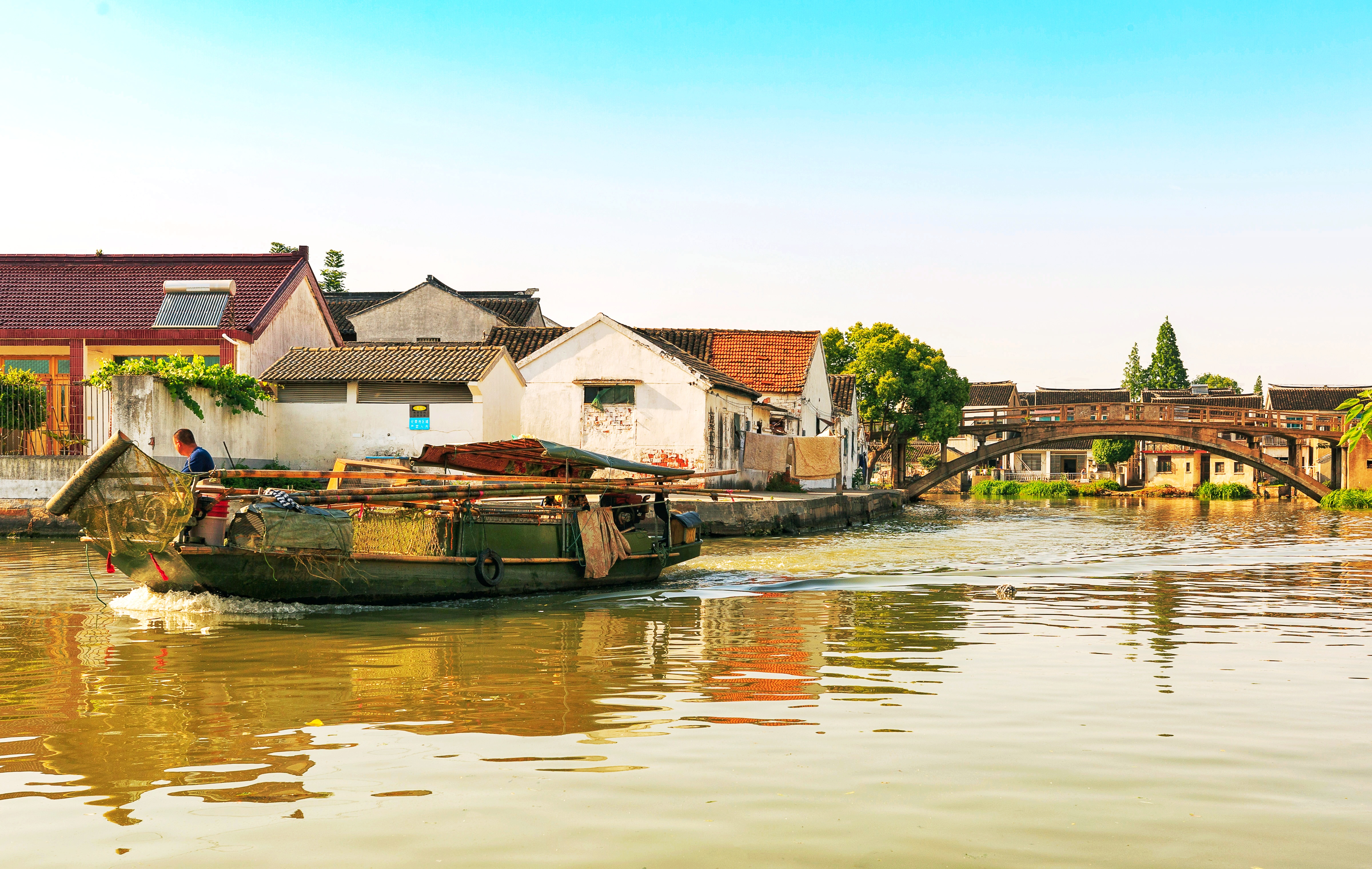 苏州阳澄湖畔沙家浜,沙家浜是国家5a景区吗