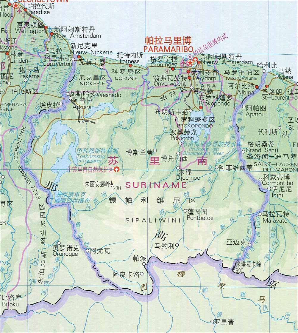 南美洲有哪些国家苏里南,南美洲存在感很低