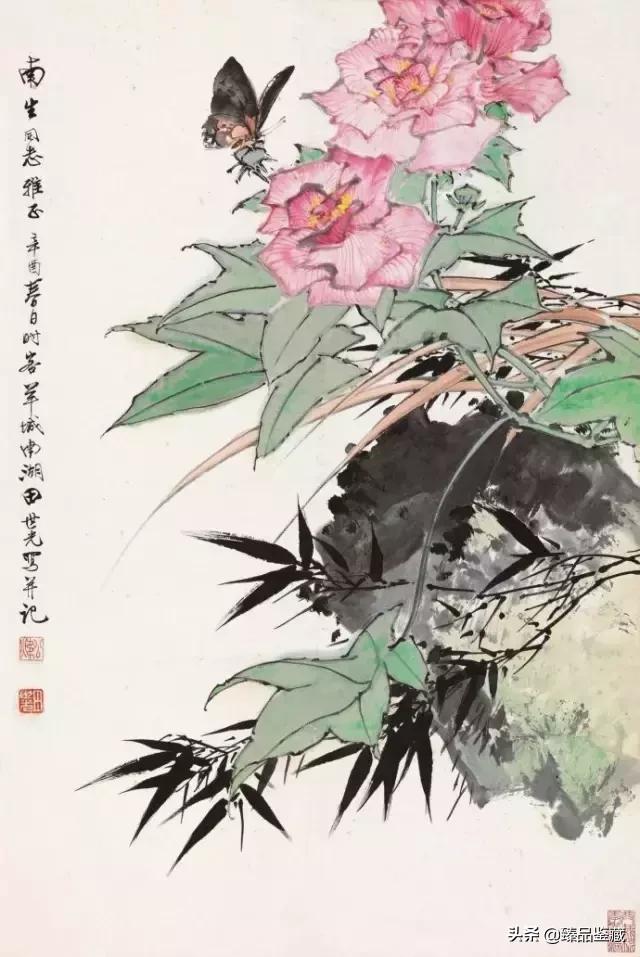 工笔大师田世光,工笔画大师田世光画孔雀好美