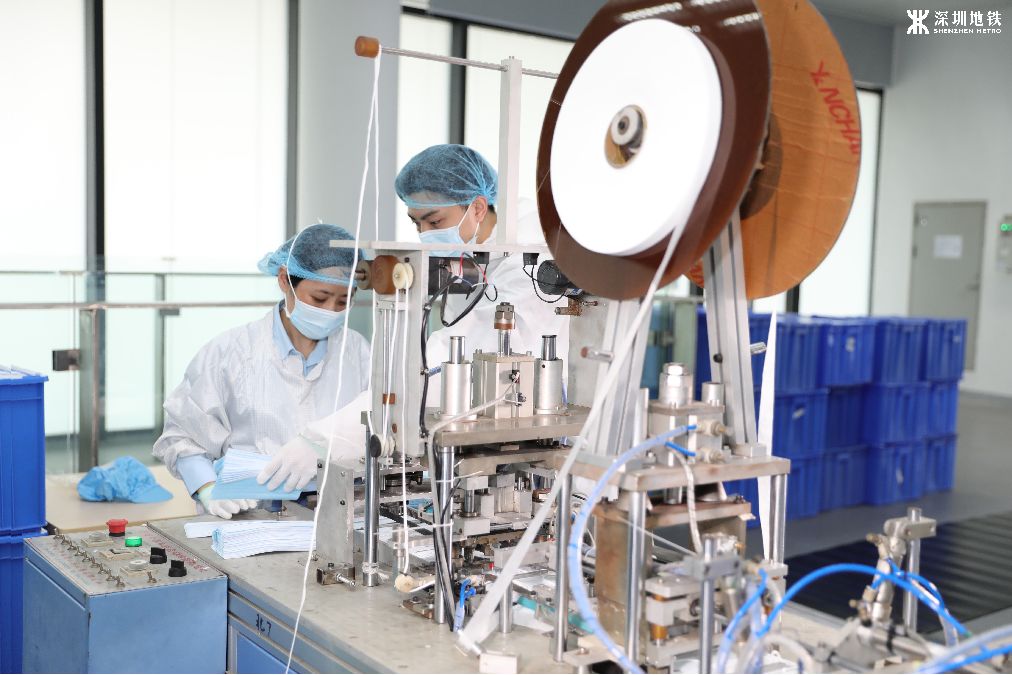 官宣！深圳地铁“兼职”生产口罩！日产4万只