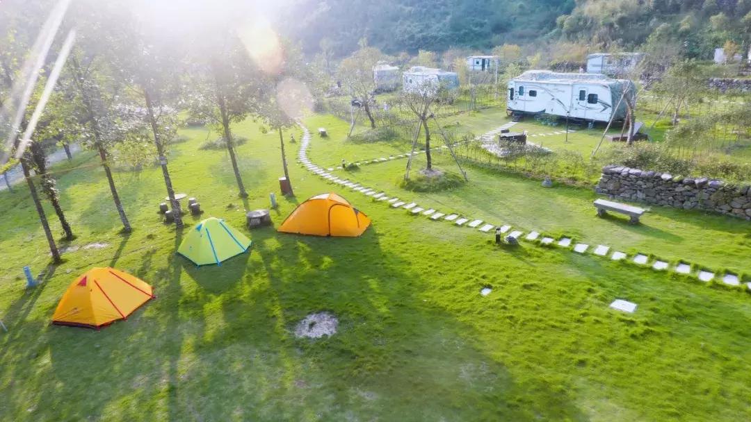 宁波露营基地过夜看日出,宁波晴江岸露营地