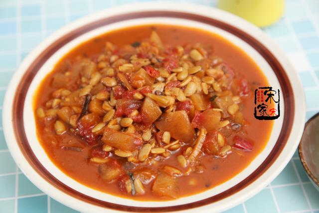 简易版西瓜黄豆酱黄豆不需要泡,做西瓜酱1个豆用几斤西瓜