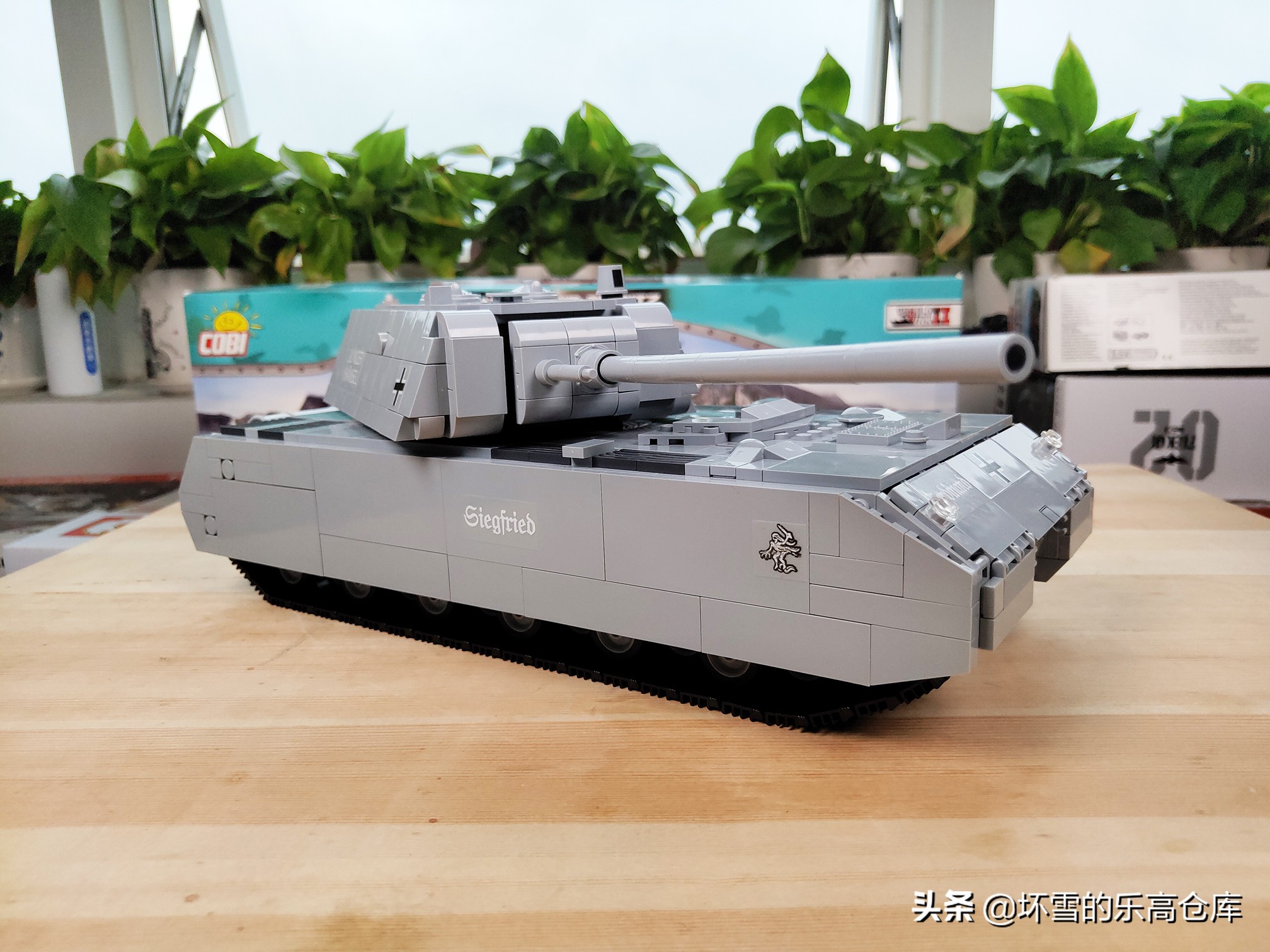 cobi鼠式坦克测评,cobi积木鼠式坦克拼装视频