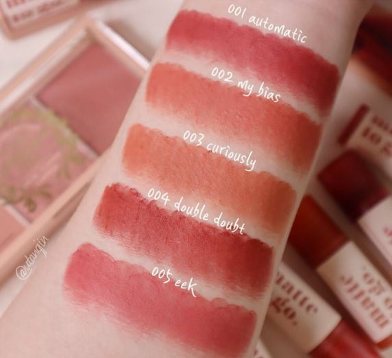 immeme柔雾哑光口红,韩国immeme小圆管口红