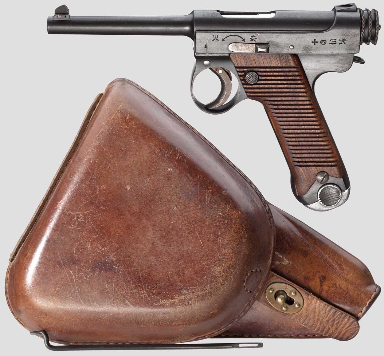 日本鬼子的王八盒子枪,日本的王八盒子手枪有多厉害