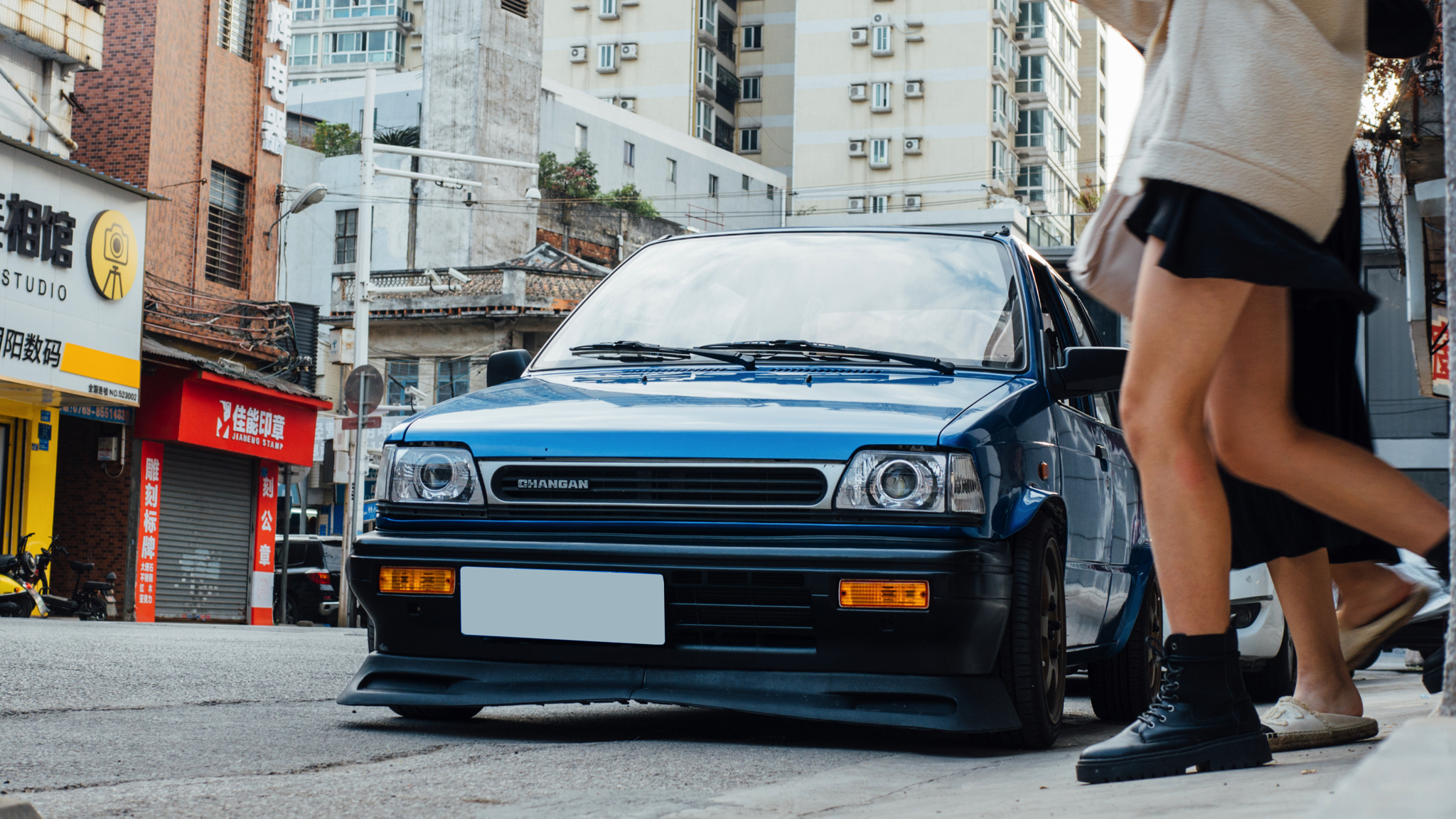 铃木奥拓自己买改装件,一万内铃木奥拓