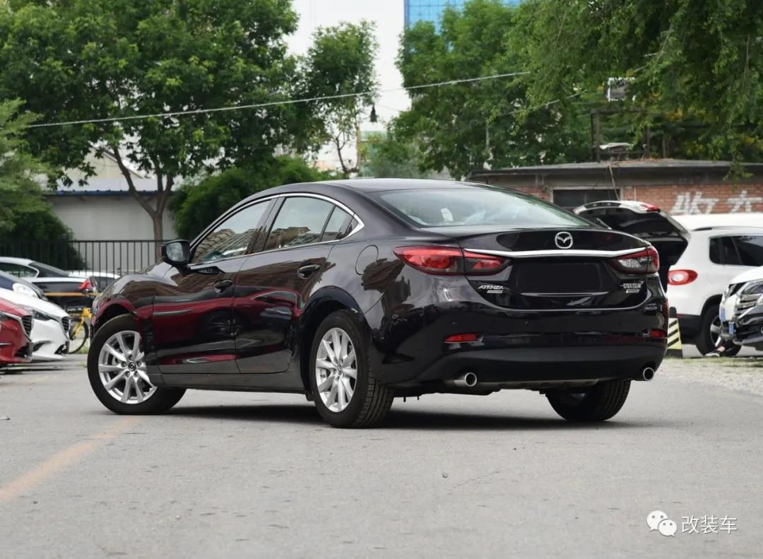 马自达阿特兹改装外观全过程,2018款马自达阿特兹改装
