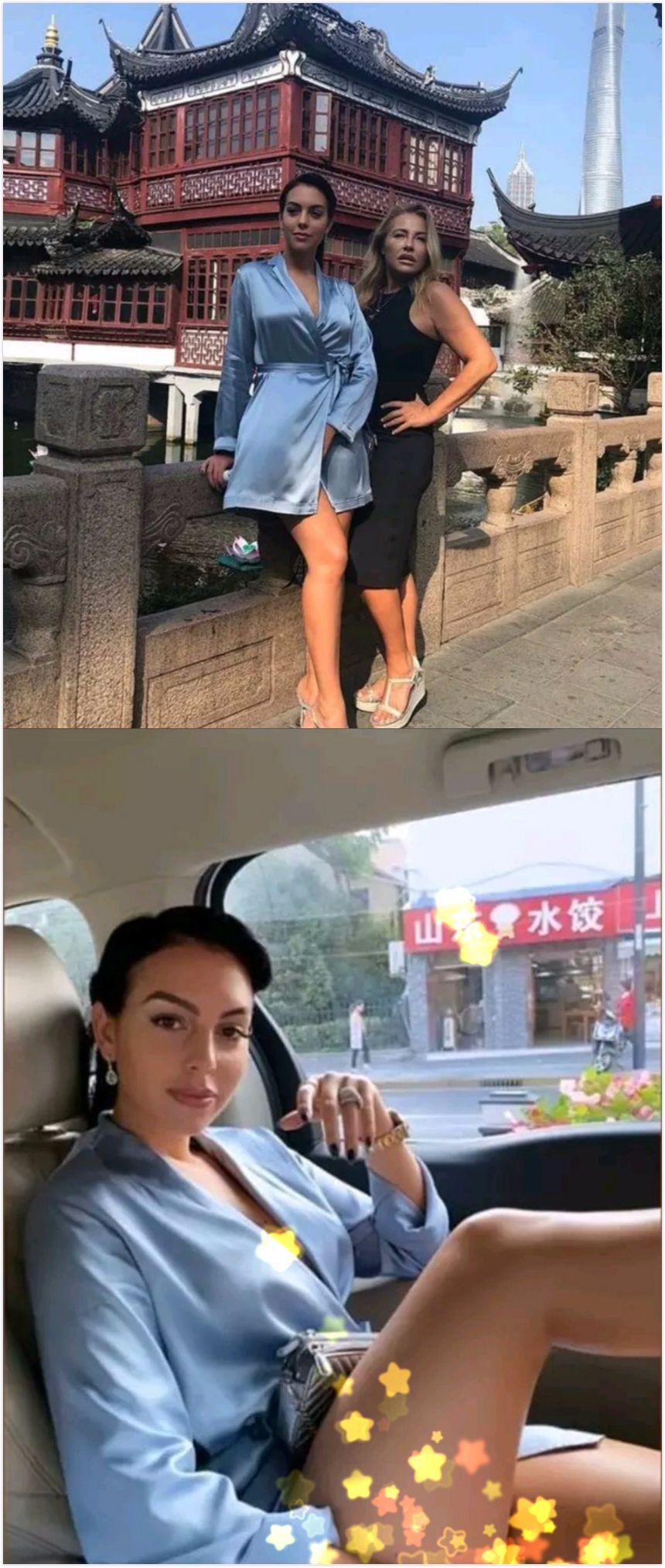 c罗与女友视频,美翻了c罗女友异域风情装抢镜