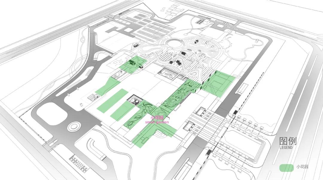 海南省中医院新院区航拍,特色鲜明的中医院