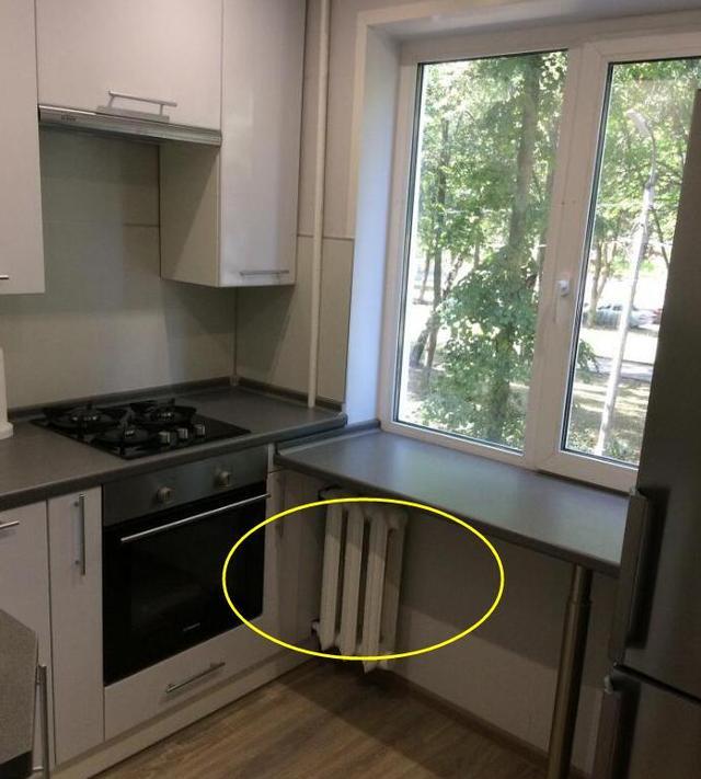 厨房灶台与餐厅一体化设计,小空间厨房设计灶台对窗