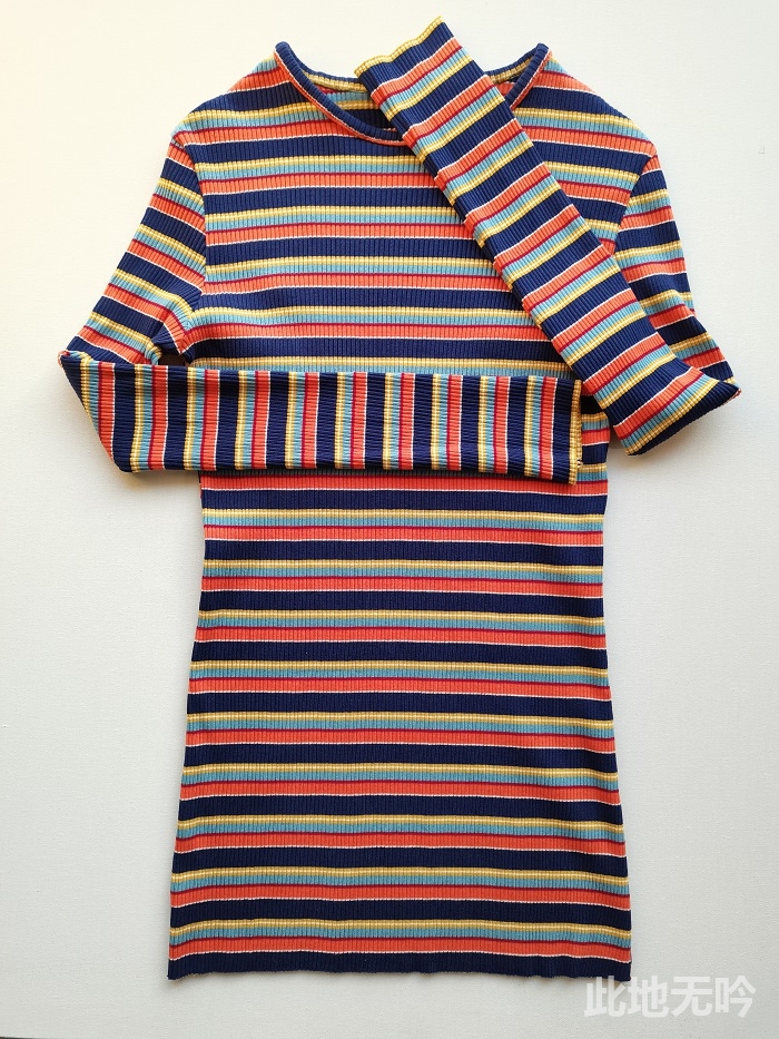 傻瓜缝纫机缝纫入门基础教程,针织女士t恤缝纫教程