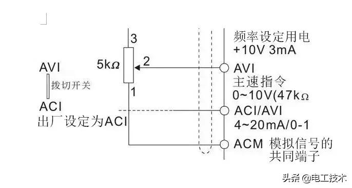 英威腾变频器外接电位器参数设置,汇川变频器外接电位器参数调试