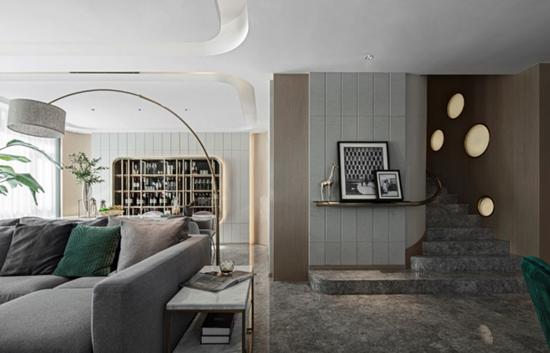 点石现代轻奢装修效果图,点石装饰怎么样