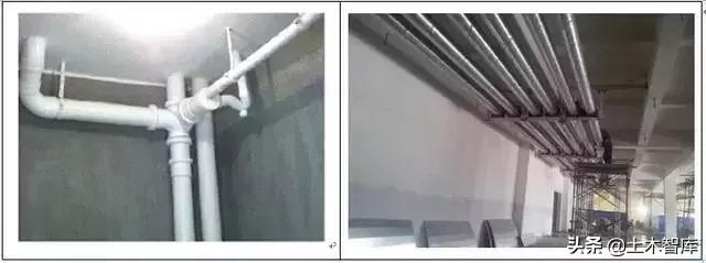 给排水预埋管道在图纸哪个位置,道路给排水管道布置和敷设