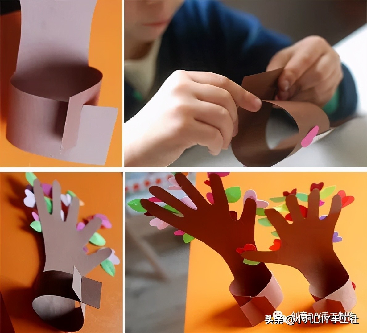 植树节手工又简单又漂亮,植树节绿色手工创意作品