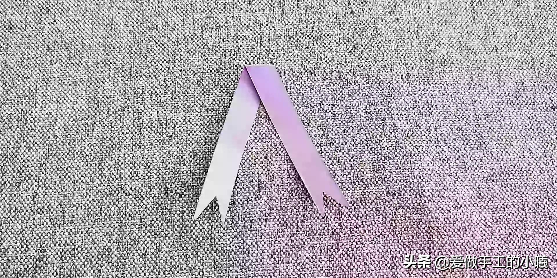 蝴蝶结折纸怎样贴在贺卡上好看,折纸简单又漂亮的蝴蝶结收纳盒