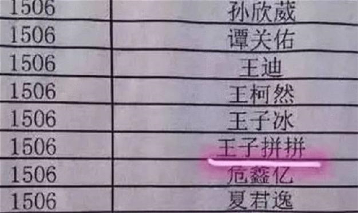 学生名字走红连名带姓只有两笔,小学生名字三笔走红