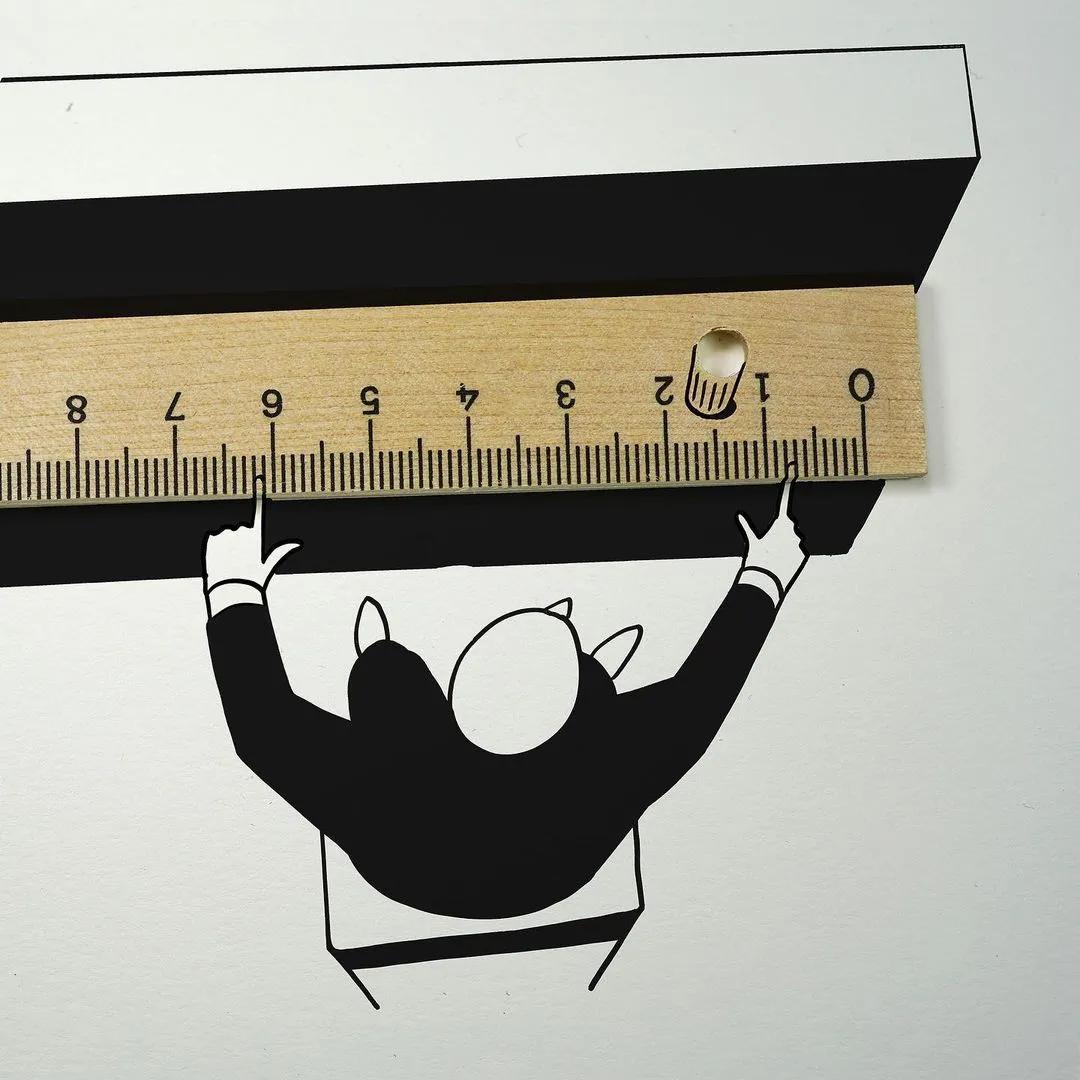 47岁大叔放弃高薪工作，一天画一幅成年人插画，看完让人心生欢喜