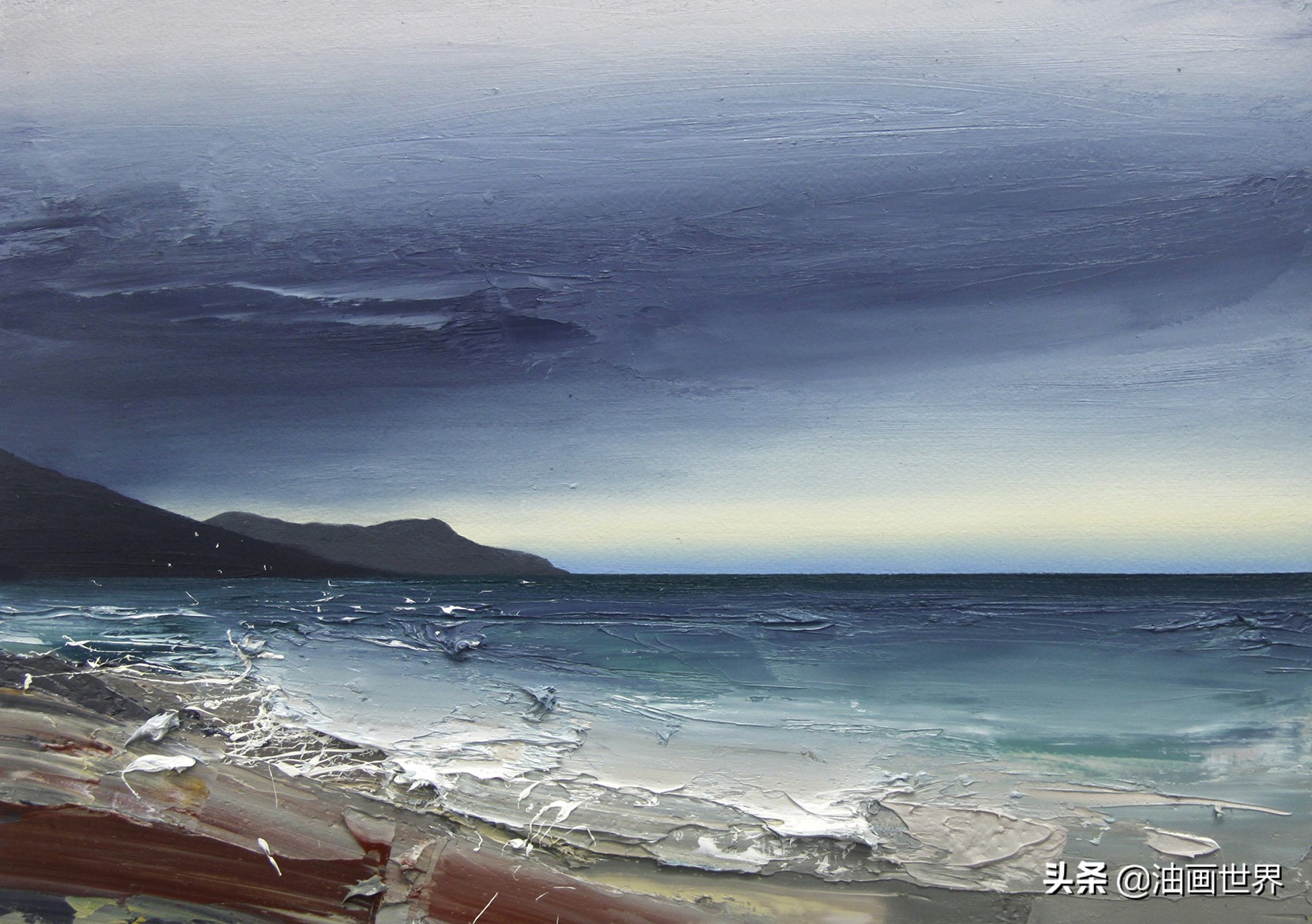 美国印象派画家沃利斯的风景油画,谢尔盖巴索夫风景油画