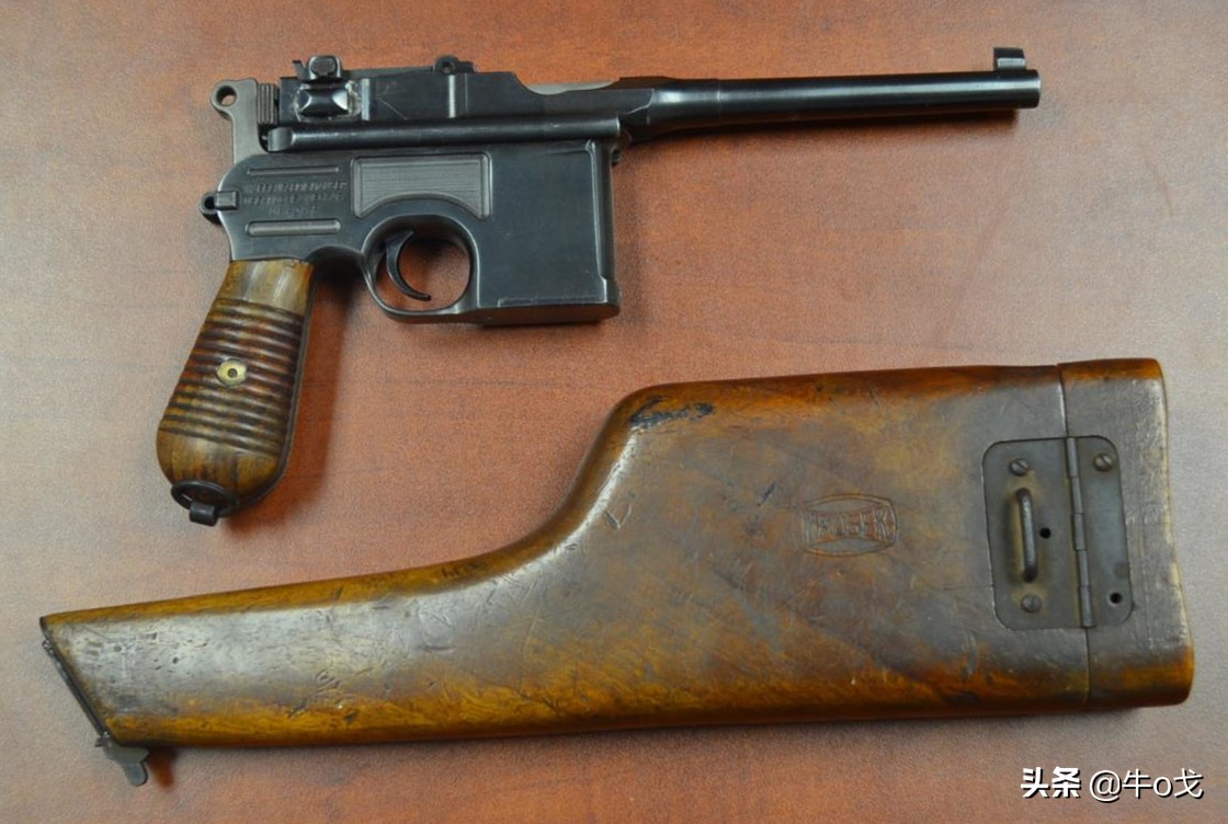 驳壳枪木质枪套玩具,驳壳枪和牛皮枪套的合体叫什么