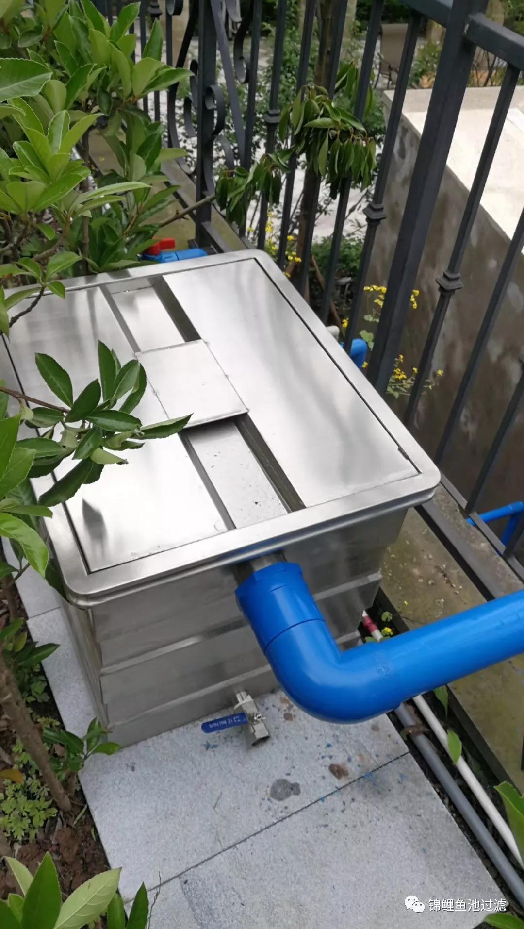 养锦鲤必备的一款鱼池过滤器,锦鲤鱼池过滤器自制方法