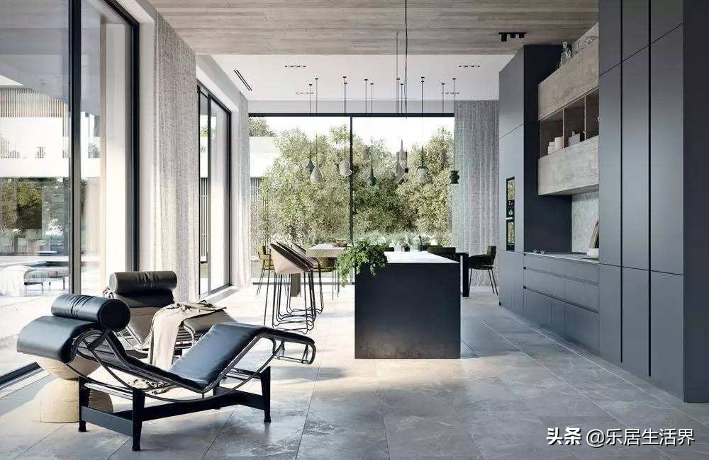 客厅用地砖600*1200还是750*1500,当下最流行的客厅地砖颜色