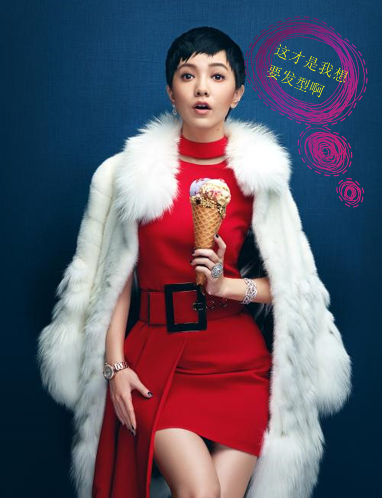 夏季防晒发型,西瓜头发型适合圆脸女性