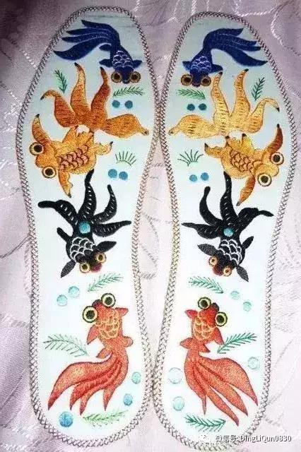 刺绣作品简单的,老式刺绣喜字的鞋垫刺绣方法