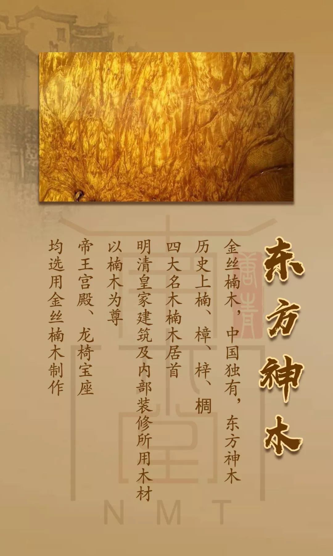 金丝楠乌木之美,顶级天然金丝楠乌木