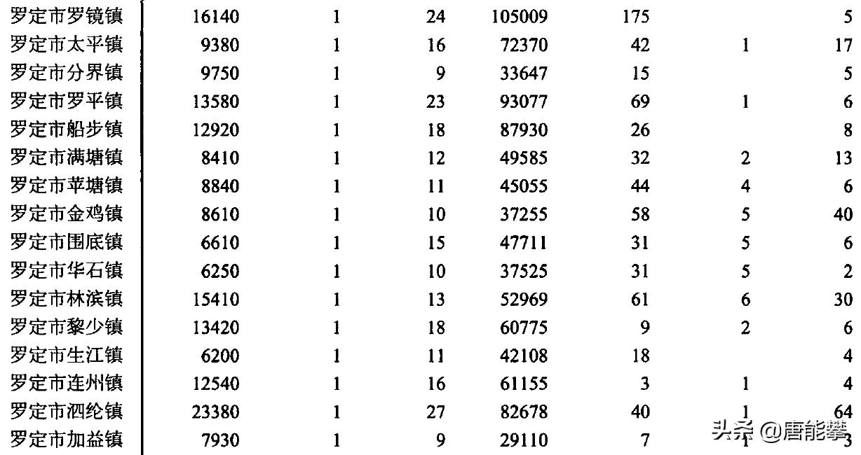 广东云浮罗定各乡镇gdp,信宜市区vs罗定市区