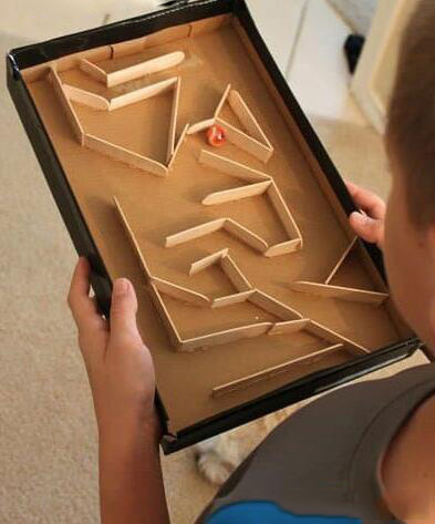 励志自制手工玩具,幼儿纸箱变废为宝玩具制作