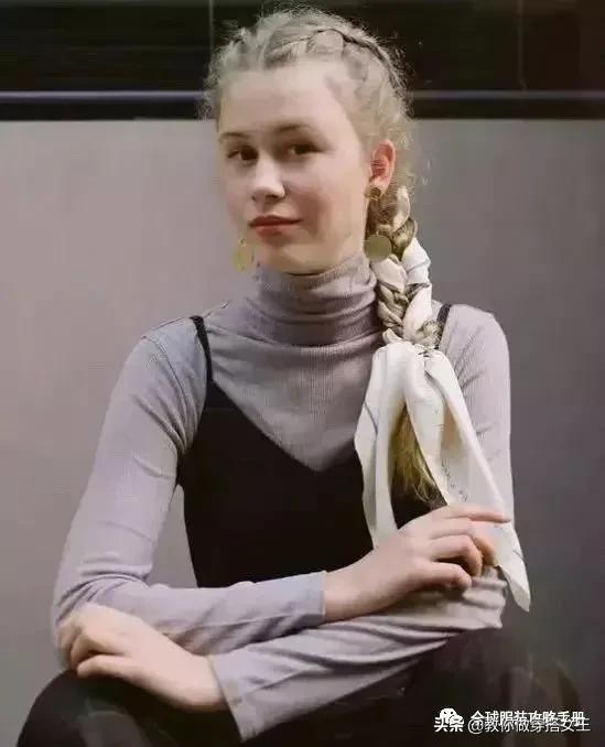 长丝巾春天的各种系法,丝巾怎么系才好看冬季女装