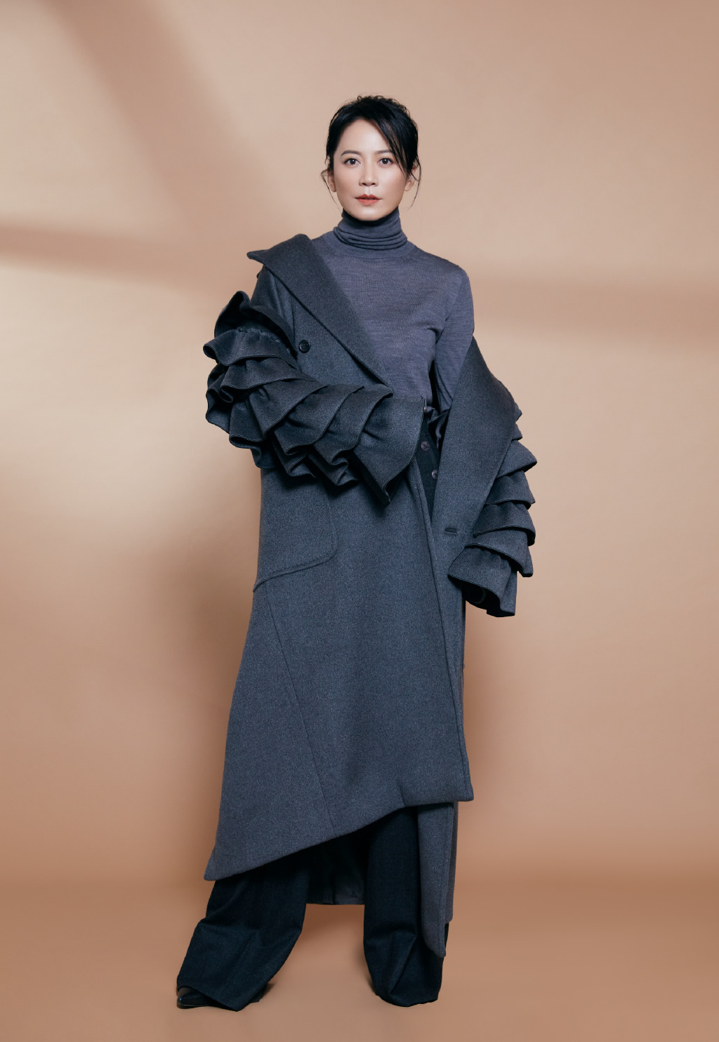 俞飞鸿高贵的穿衣搭配,俞飞鸿同款秋冬穿搭