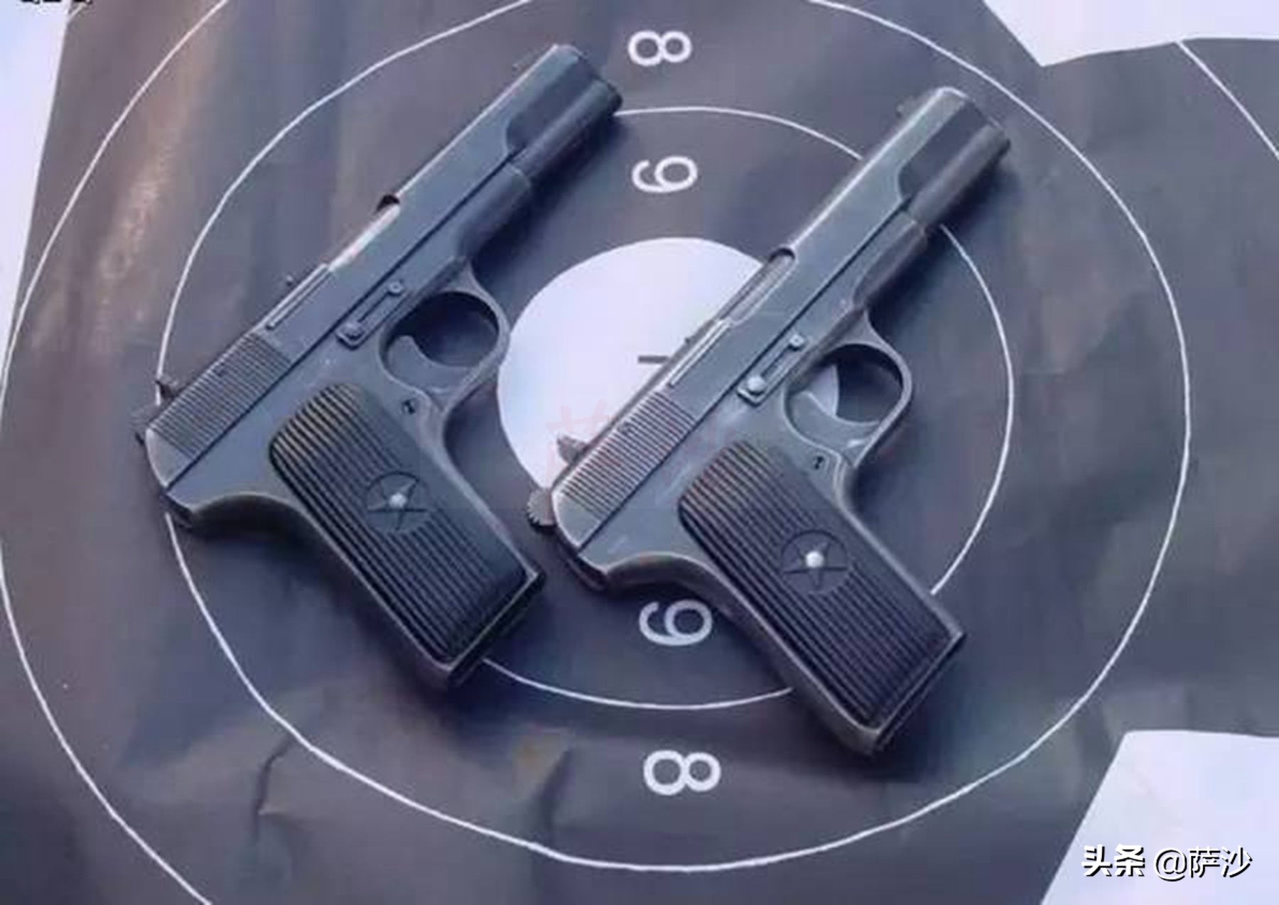 威震港台的大黑星手枪是什么?60年的经典*4式5**半自动手枪