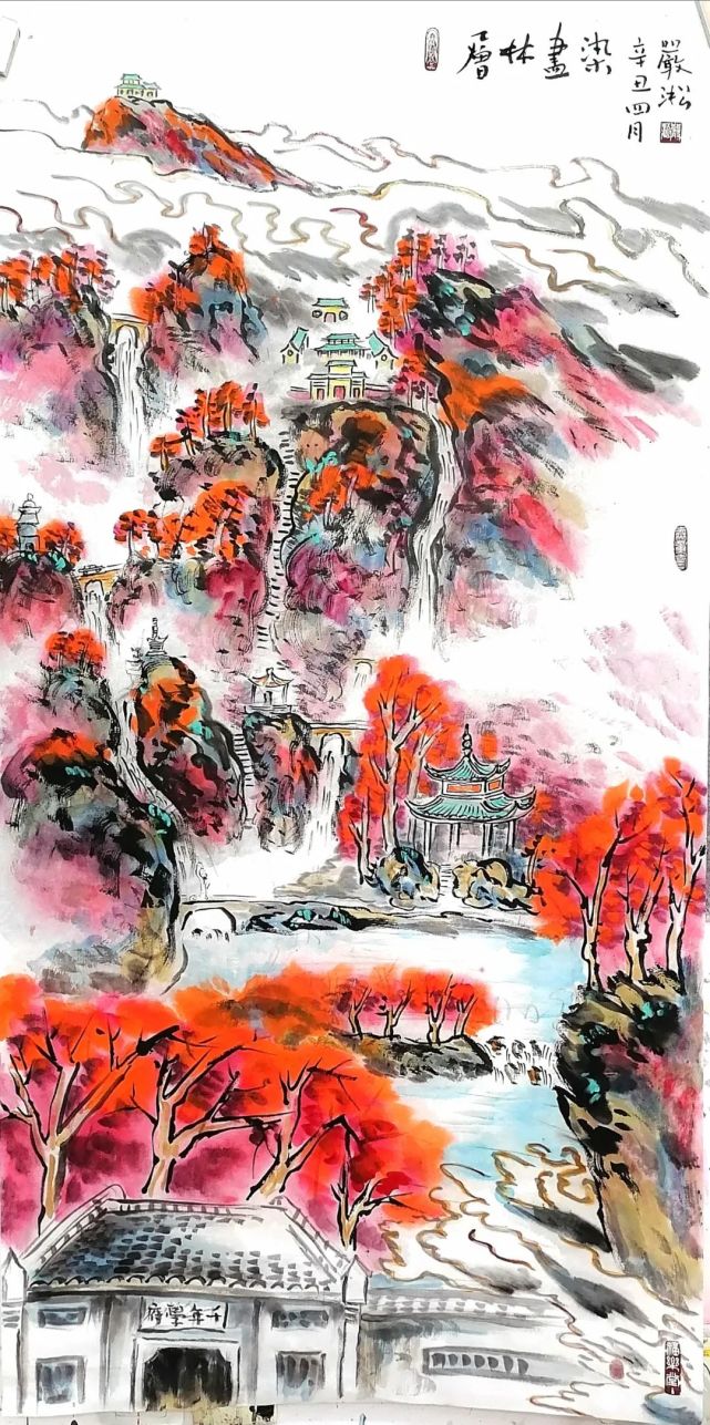 俘虏溃匪三千众，长沙城里称毛奇——严淞作品鉴赏