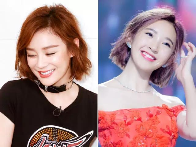 短圆方脸发型推荐长发,方脸圆脸大脸适合的发型博主推荐