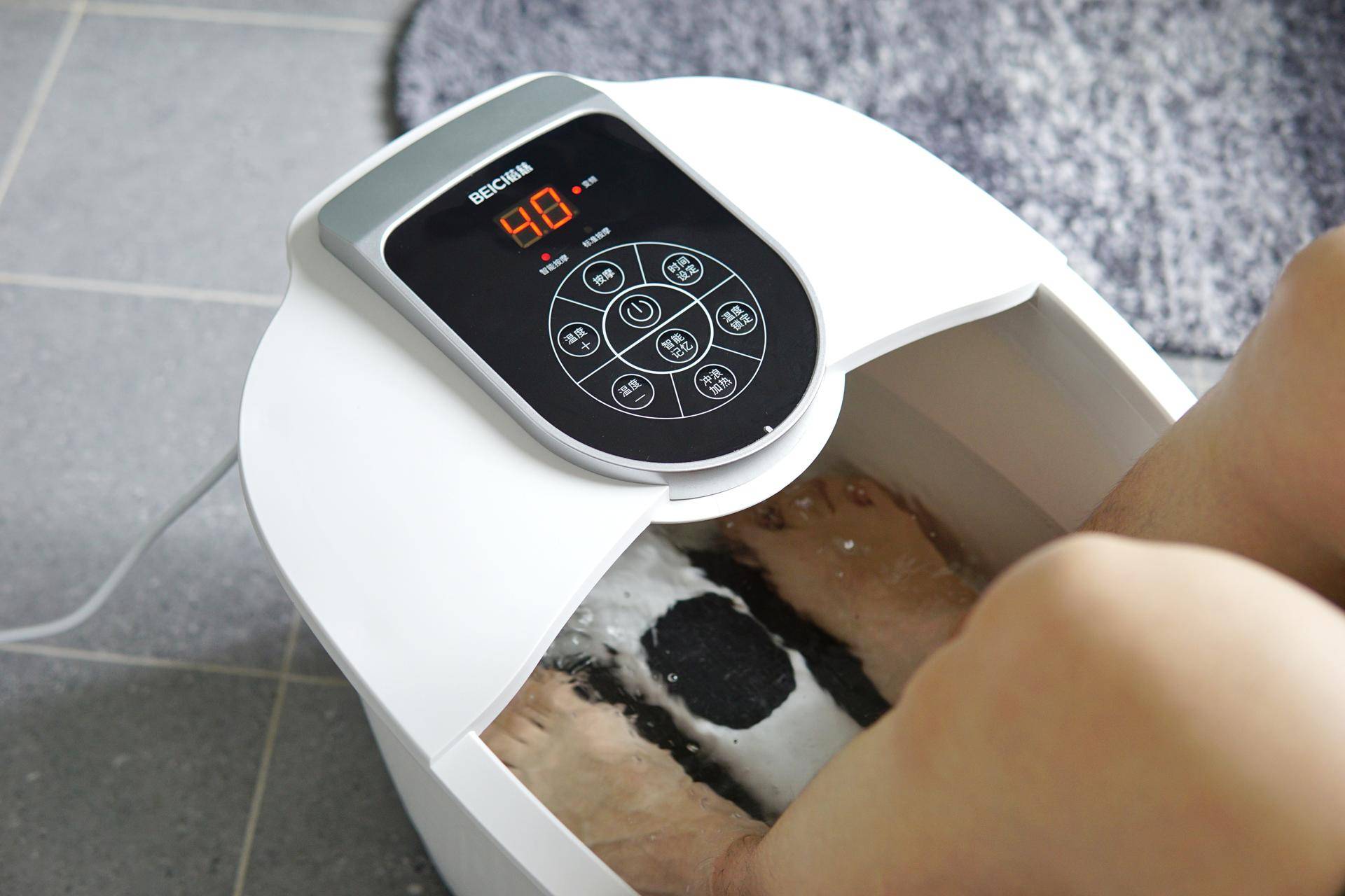 足浴泡脚桶有作用嘛,蓓慈大白泡脚桶使用教程