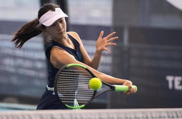 田亮森碟现身网球活动,森碟12岁职业网球之路