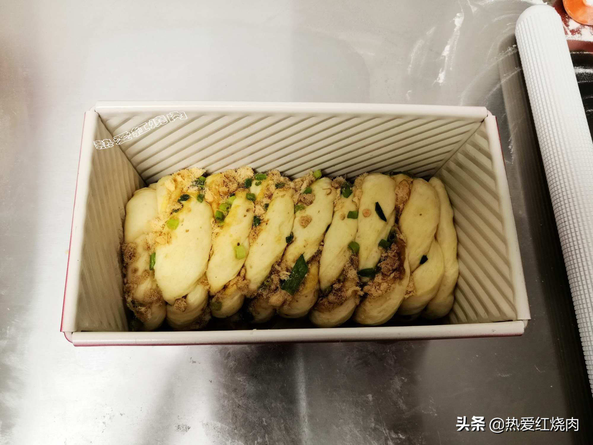 吃起来有韧劲的肉松面包,吃一口就忘不掉的肉松面包