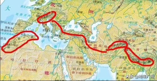 阿尔卑斯喜马拉雅山系地图,世界级登山