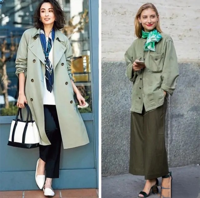 丝巾这样系太美了,丝巾这样系真好看简单又大气