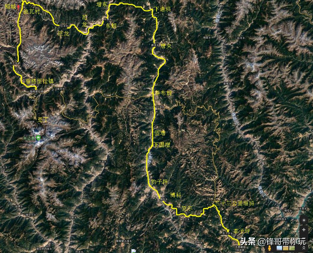 木里至亚丁自驾路线及路况,木里到亚丁自驾游最佳路线