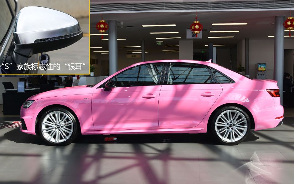 想低调但实力不允许实拍奥迪s4,奥迪s44.2
