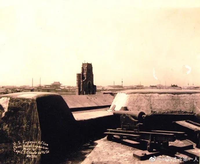 天津百年老街图,百年天津老照片