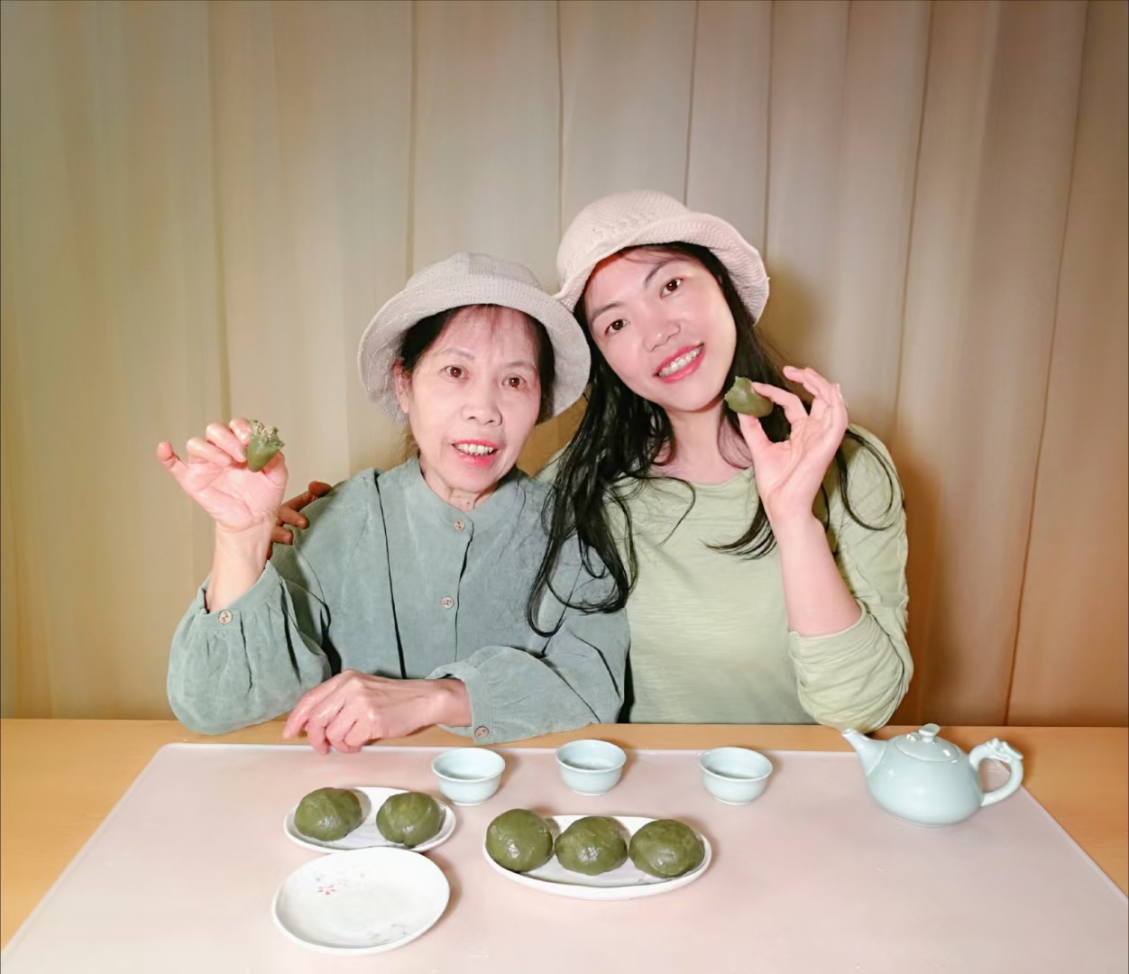 莲花妈妈快手版青团有诀窍，黄金比例配方简单易学，Q弹软糯清香