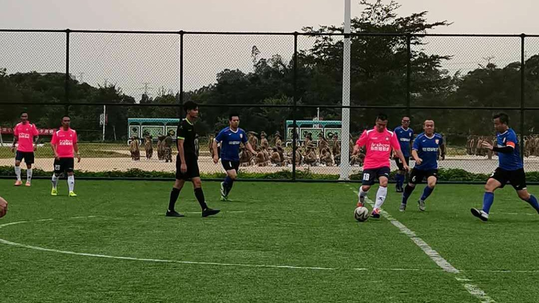 2020年珠海市第六届“元老杯”七人制足球赛开赛啦！